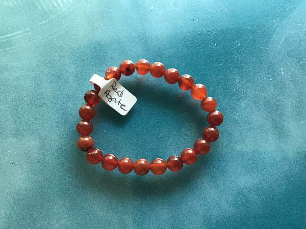 Red Agate 8mm bracelet*