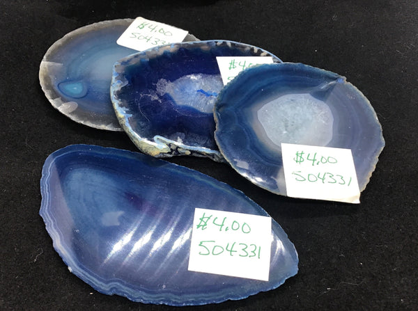 Agate coasters