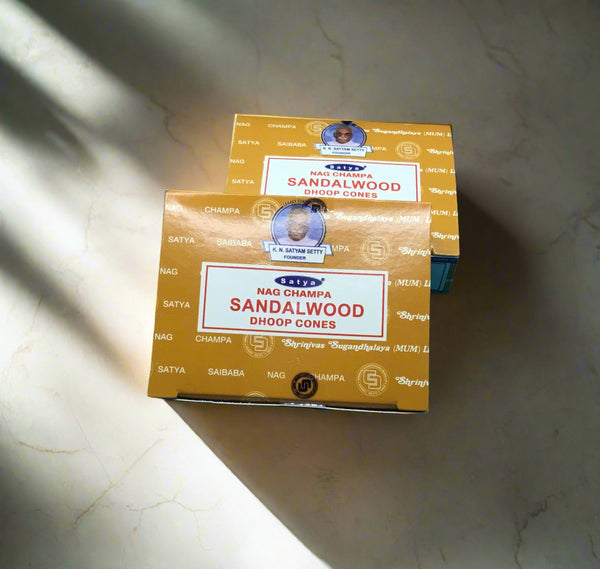 Satya Sandalwood Incense Cones