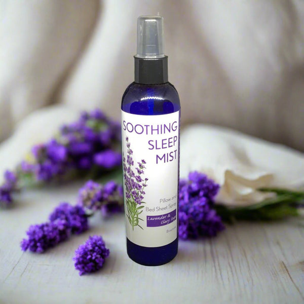 Moonwater Elixirs - Soothing Sleep Mist 8oz - Lavender & Clary Sage*