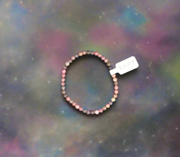 Rhodonite 4mm Bracelet