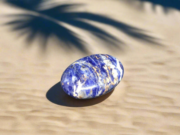 Palm stone Sodalite - medium