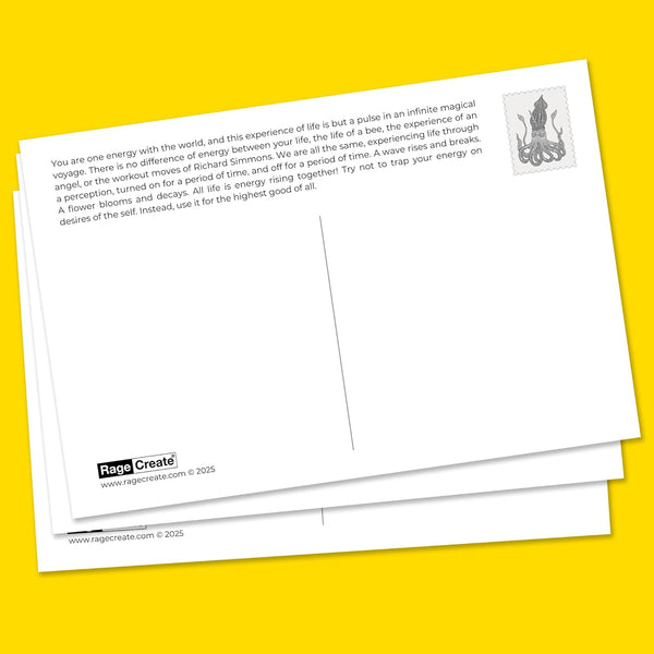 Rage Create Sweet-Ass Affirmations® Maniac Postcard Pack (22 Cards)