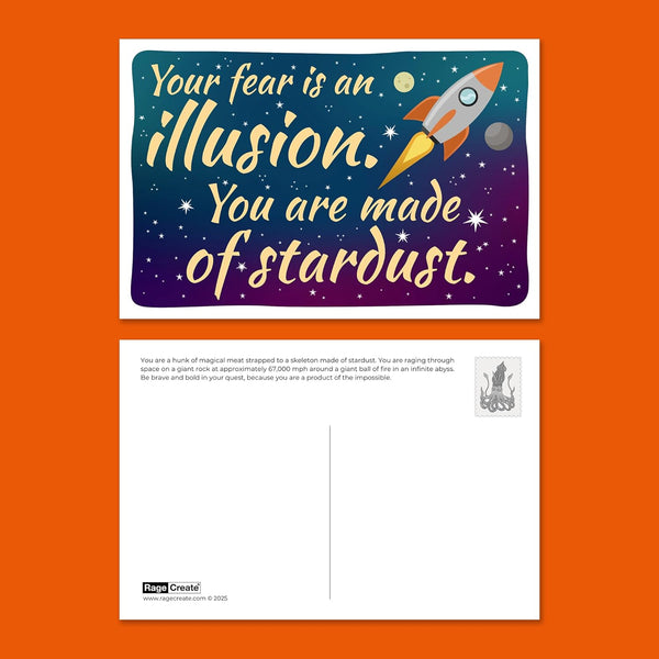 Rage Create Sweet-Ass Affirmations® Maniac Postcard Pack (22 Cards)