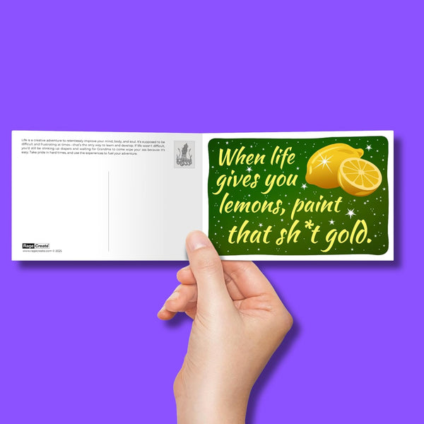 Rage Create Sweet-Ass Affirmations® Maniac Postcard Pack (22 Cards)