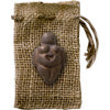 Gypsum Cement Figurine with Pouch Goddess Talisman