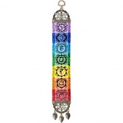 Door Hanging Woven Decor - 7 Chakras