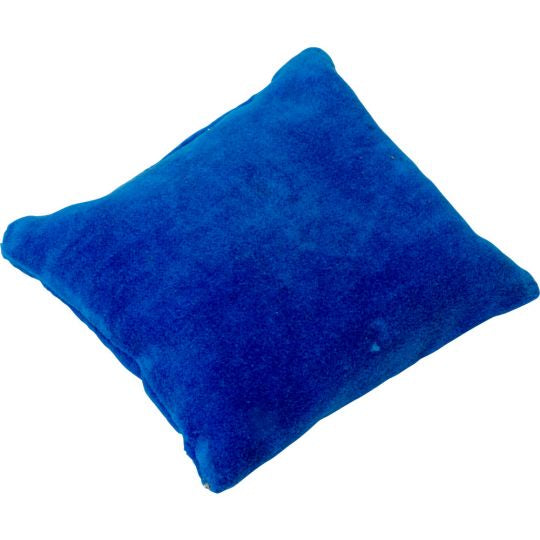 Square Velvet Cushion 4-inch - Blue