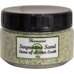 Gemstone Sand Jar 180 gr - Serpentine*