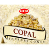 Copal Incense Cones in  Box 10 cones