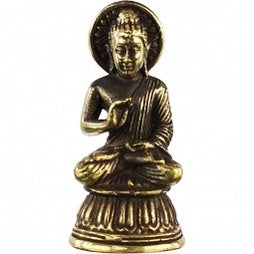 Mini Brass Statues Chakra Buddha*