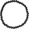 Bracelet - Elastic Bracelet 4mm Round Beads - Lava*