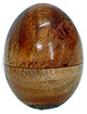 Wood Egg Shaker:  Plain