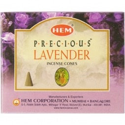 Hem Incense Cones10 cones Precious Lavender*