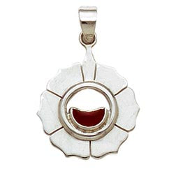 Sterling Silver Sacral Chakra Pendant