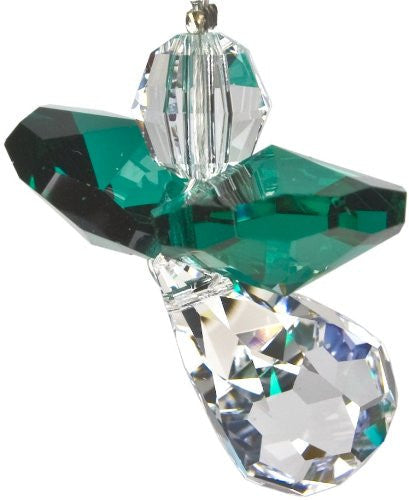 Crystal Guardian Angel, May Emerald